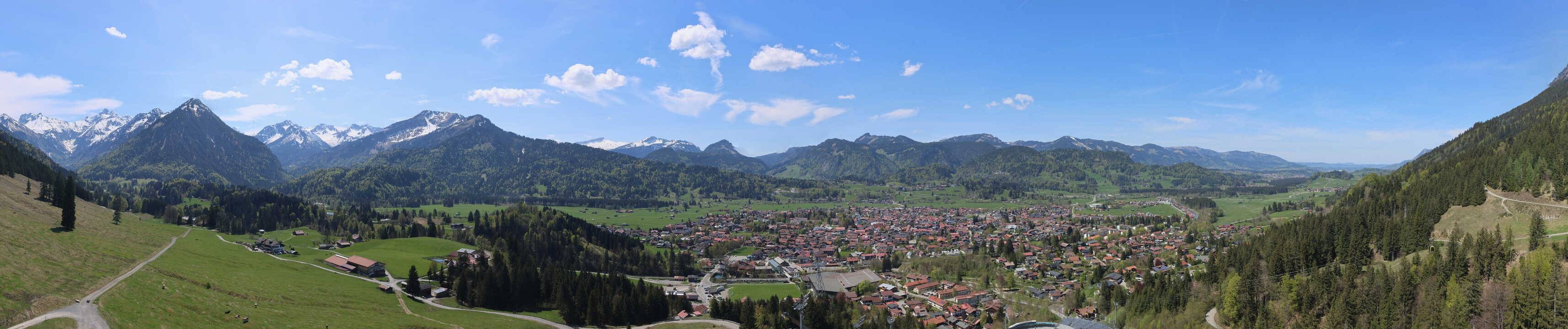 Archiv Foto Webcam Skisprungarena Oberstdorf