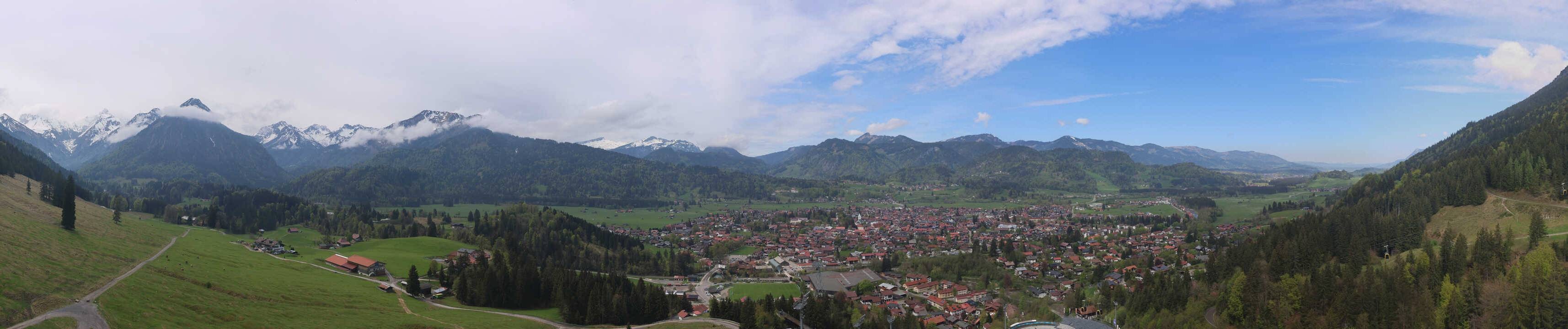 Archived image Webcam Oberstdorf: Ski Jumping Area