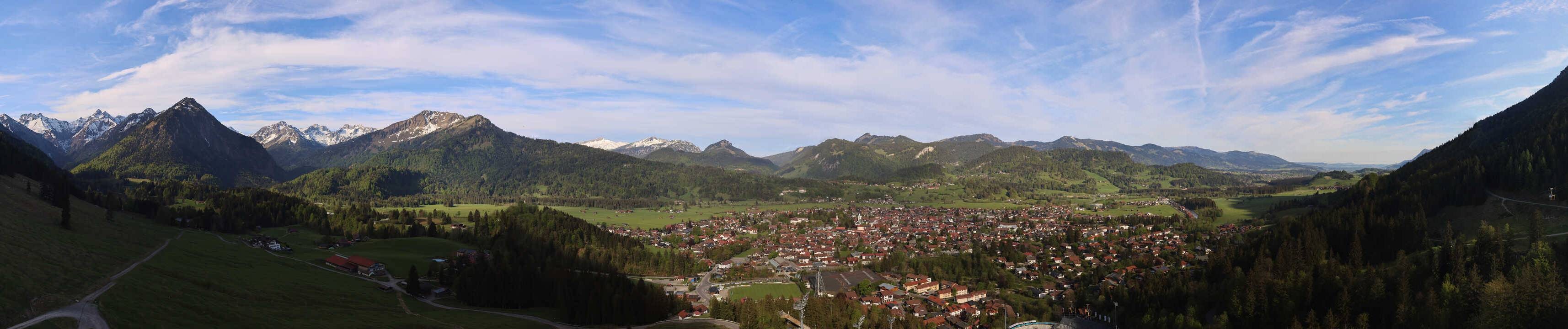 Archiv Foto Webcam Skisprungarena Oberstdorf