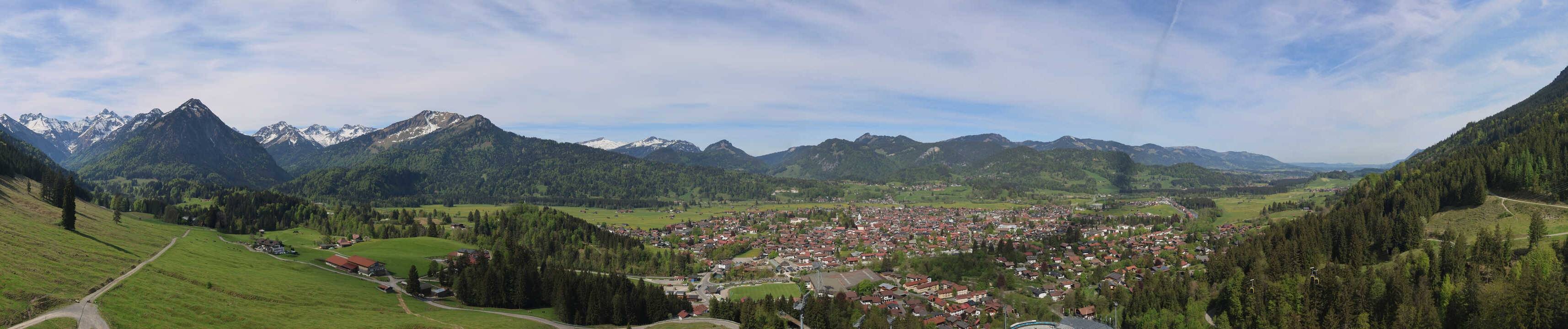 Archiv Foto Webcam Skisprungarena Oberstdorf