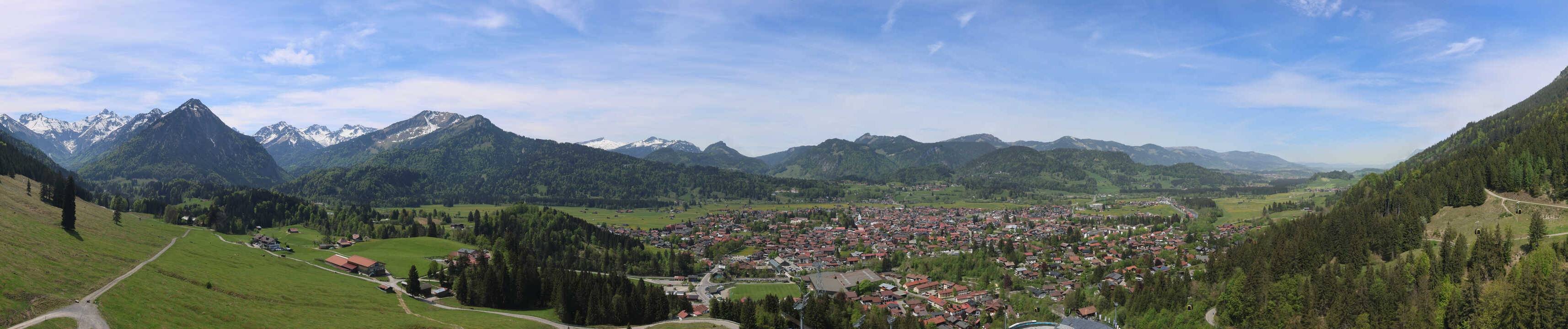 Archiv Foto Webcam Skisprungarena Oberstdorf