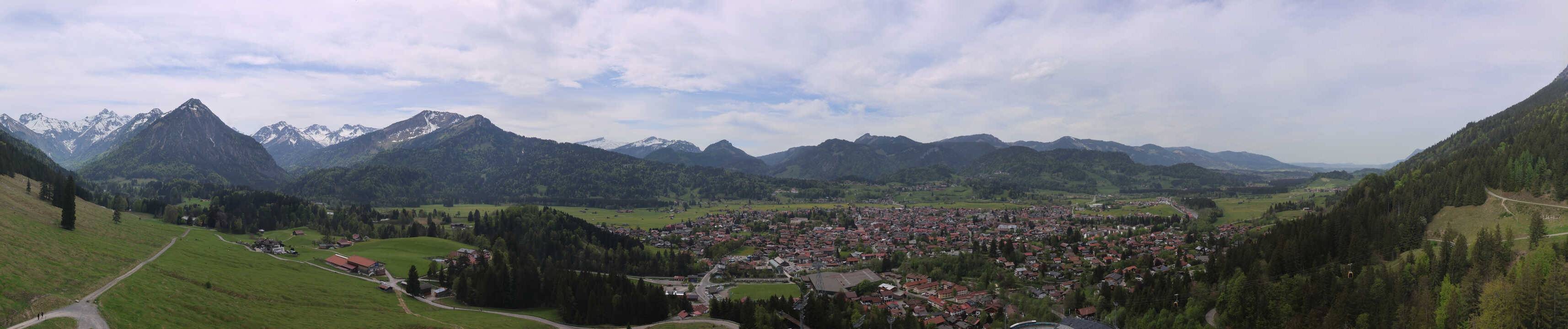 Archiv Foto Webcam Skisprungarena Oberstdorf