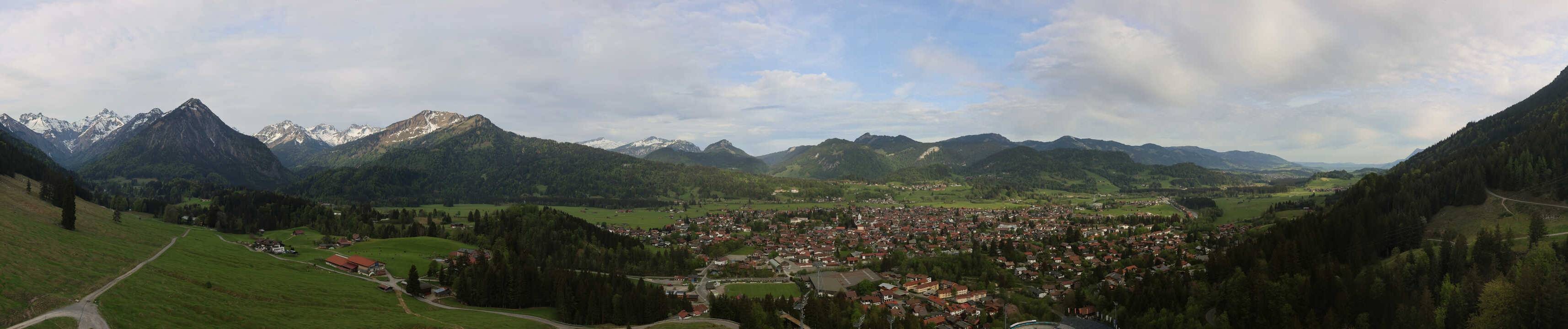 Archiv Foto Webcam Skisprungarena Oberstdorf