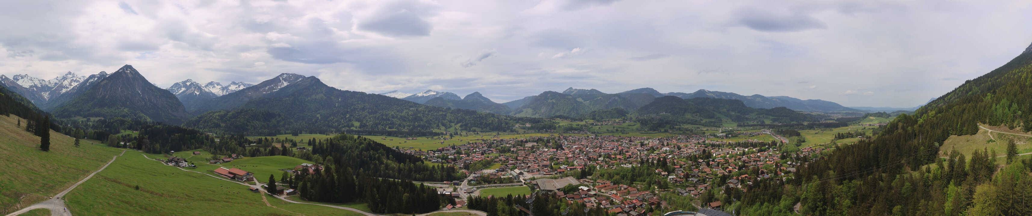Archiv Foto Webcam Skisprungarena Oberstdorf