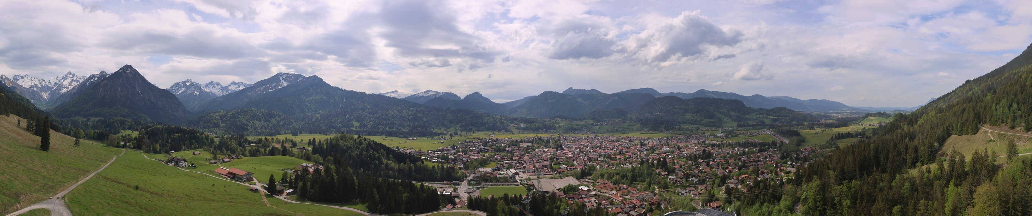 Archiv Foto Webcam Skisprungarena Oberstdorf