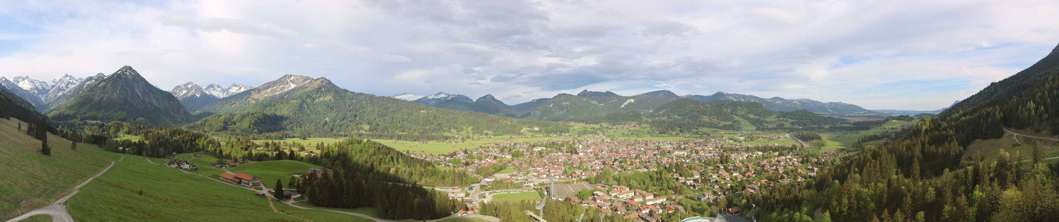 Archiv Foto Webcam Skisprungarena Oberstdorf