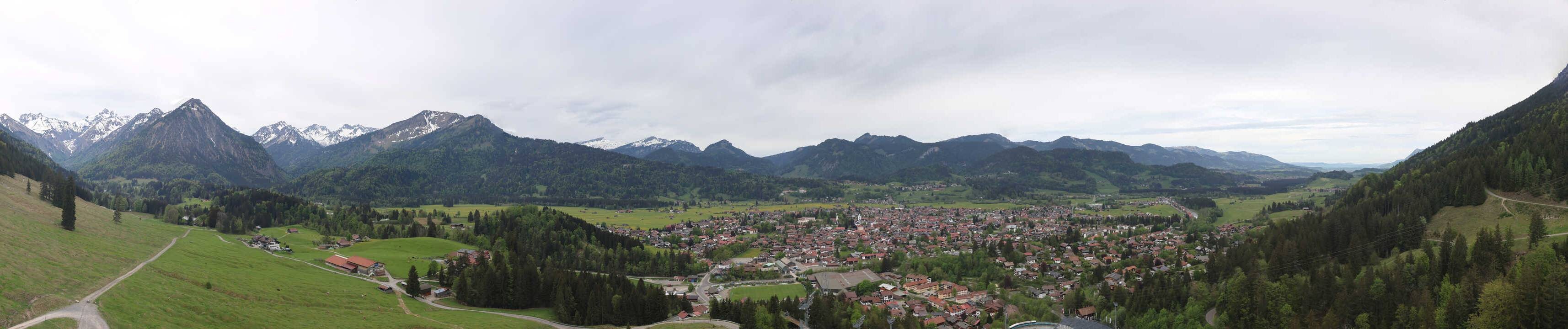 Archiv Foto Webcam Skisprungarena Oberstdorf