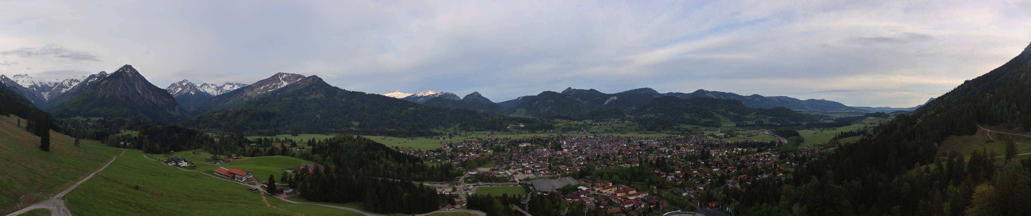 Archiv Foto Webcam Skisprungarena Oberstdorf
