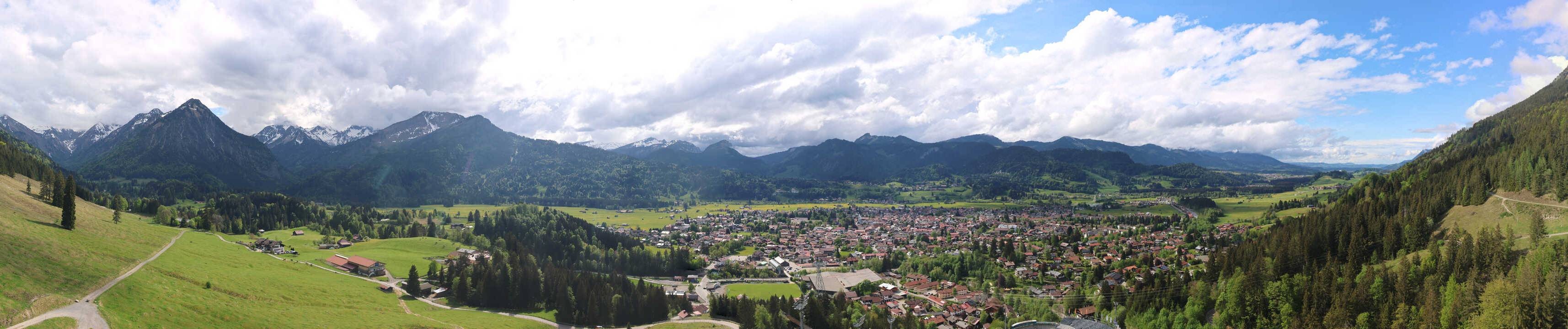 Archiv Foto Webcam Skisprungarena Oberstdorf