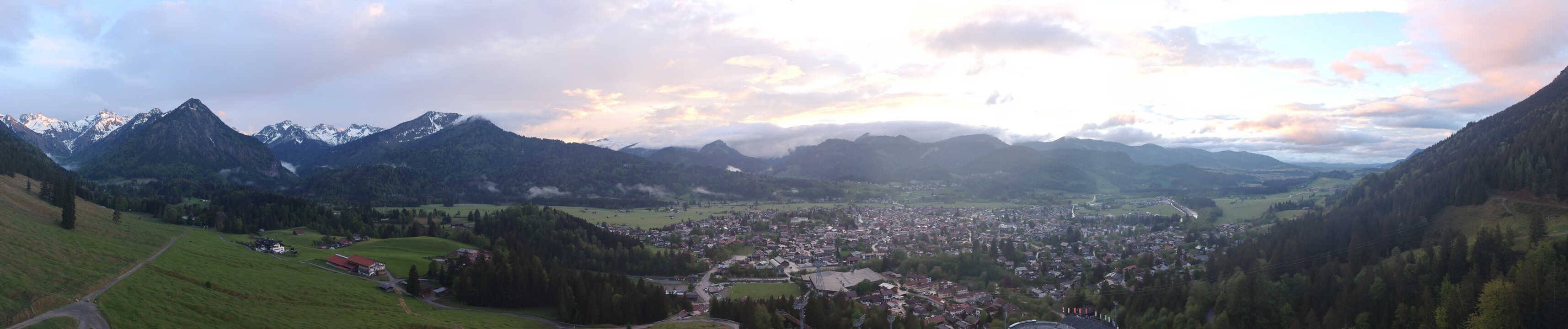 Archiv Foto Webcam Skisprungarena Oberstdorf
