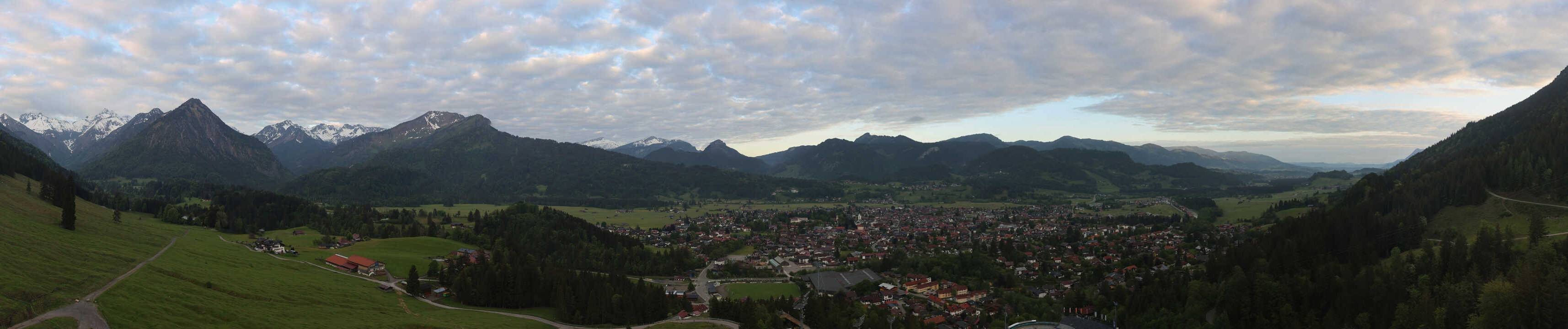 Archiv Foto Webcam Skisprungarena Oberstdorf