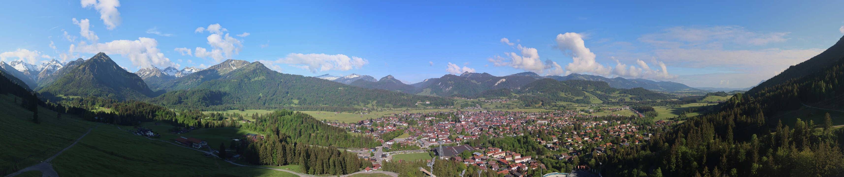 Archiv Foto Webcam Skisprungarena Oberstdorf