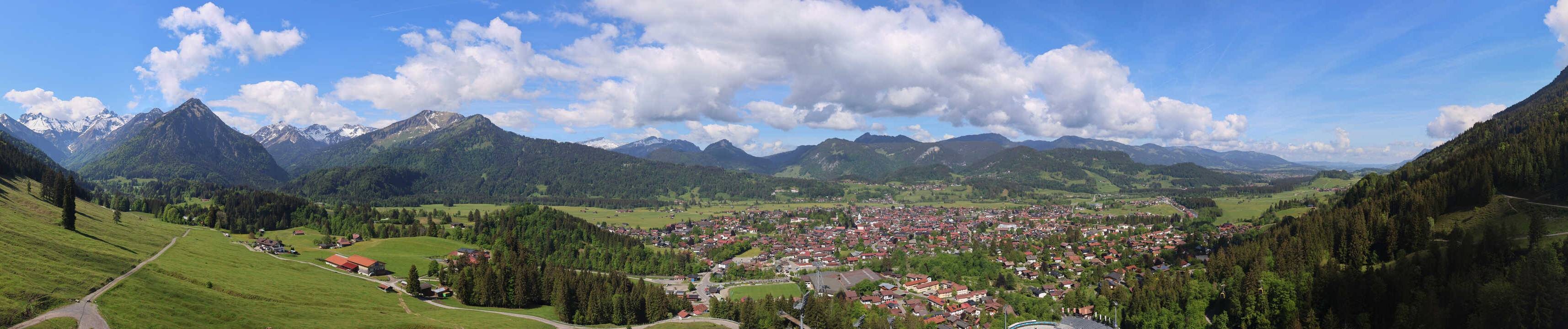 Archiv Foto Webcam Skisprungarena Oberstdorf