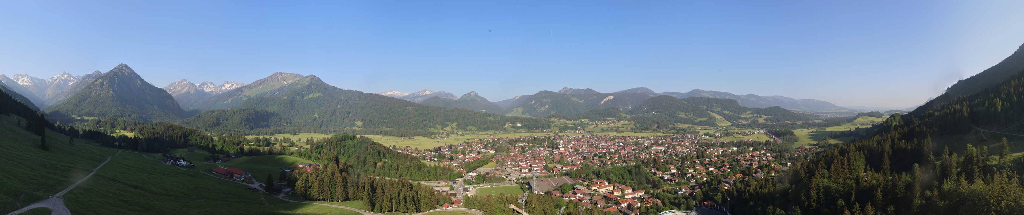 Archived image Webcam Oberstdorf: Ski Jumping Area