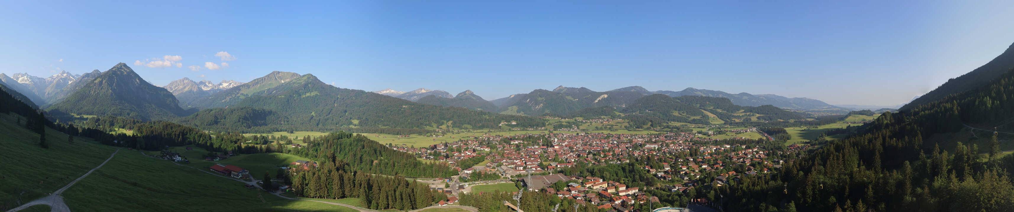 Archiv Foto Webcam Skisprungarena Oberstdorf