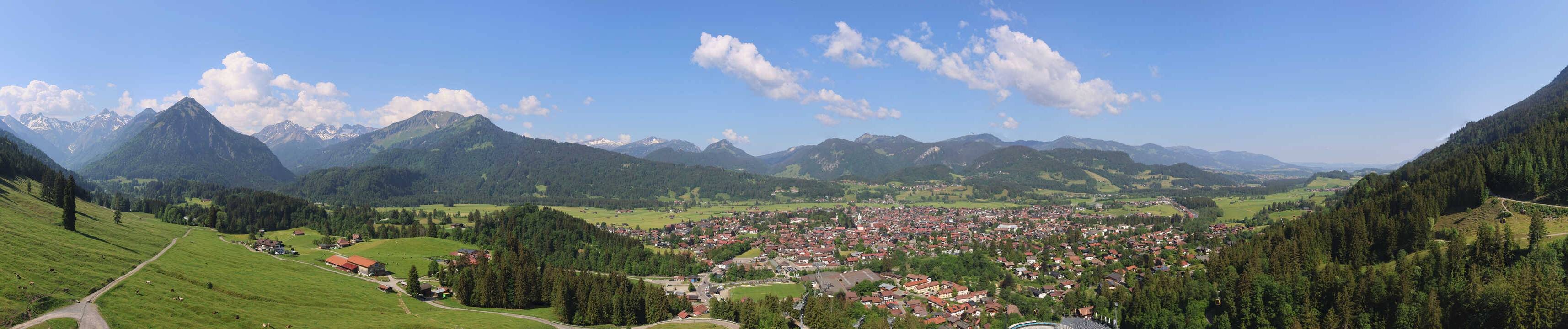 Archiv Foto Webcam Skisprungarena Oberstdorf