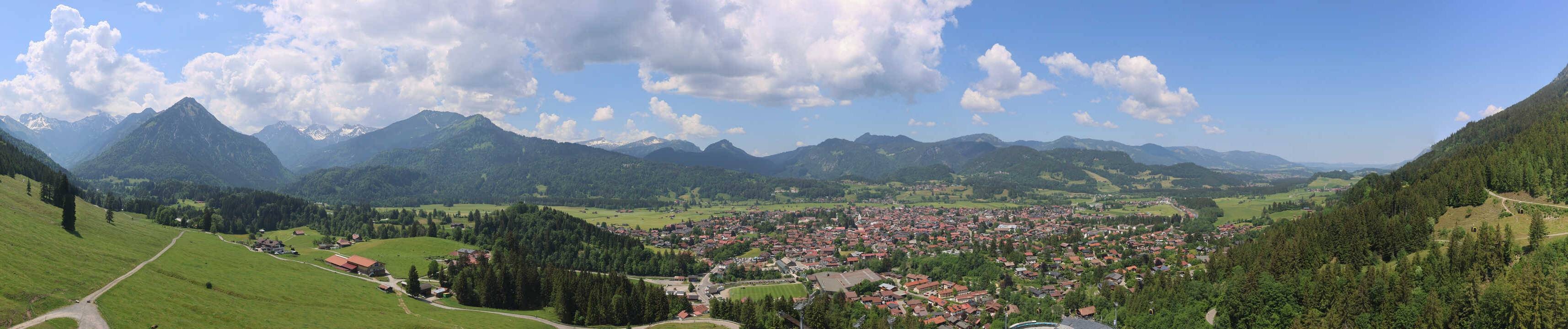 Archiv Foto Webcam Skisprungarena Oberstdorf