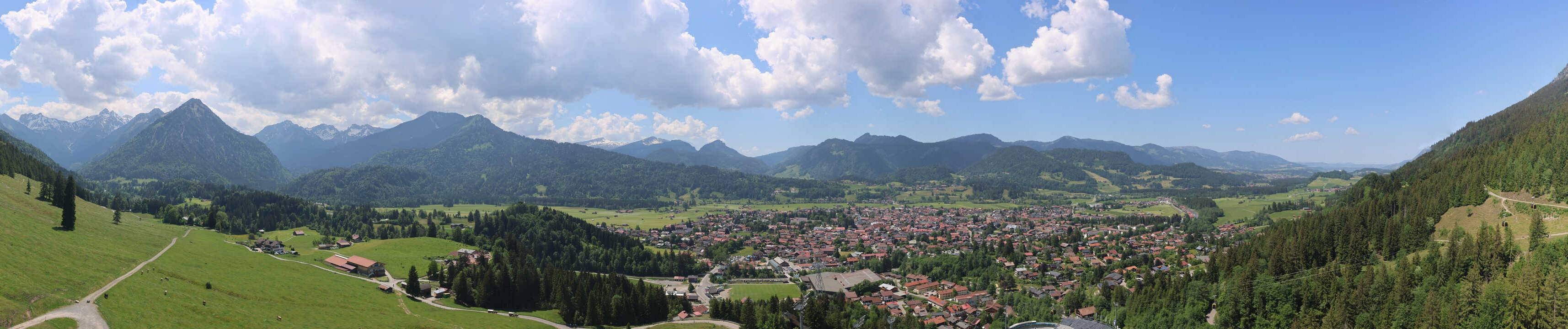 Archiv Foto Webcam Skisprungarena Oberstdorf