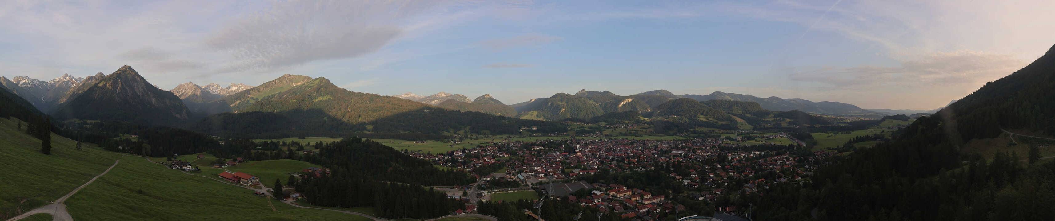 Archiv Foto Webcam Skisprungarena Oberstdorf