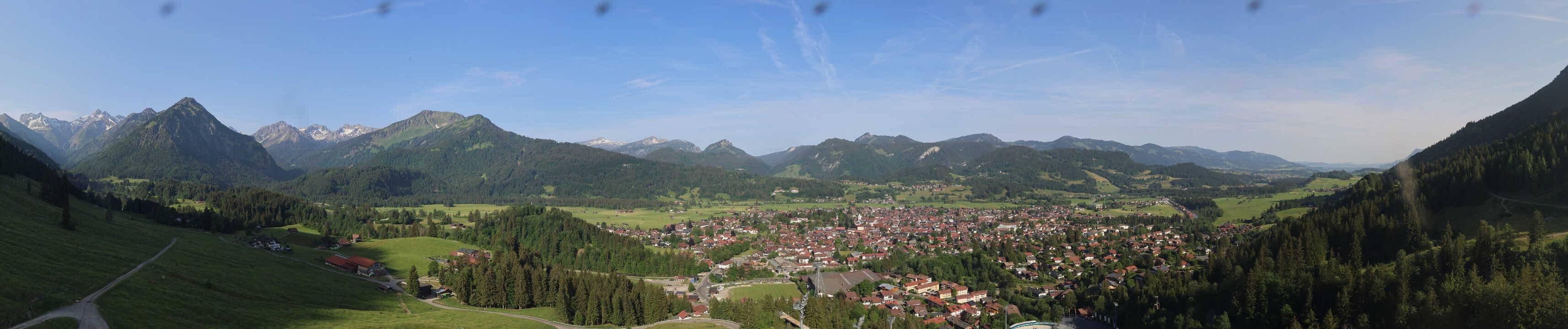 Archiv Foto Webcam Skisprungarena Oberstdorf