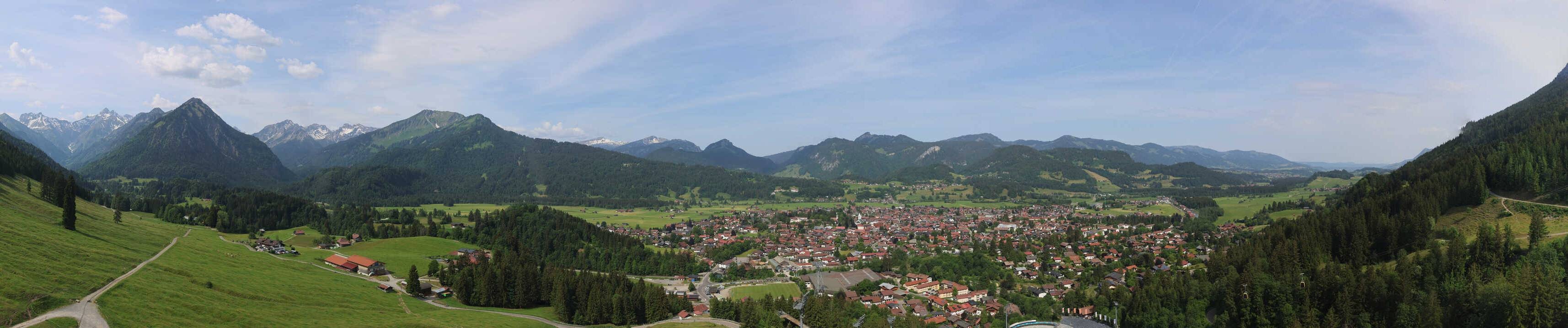 Archiv Foto Webcam Skisprungarena Oberstdorf