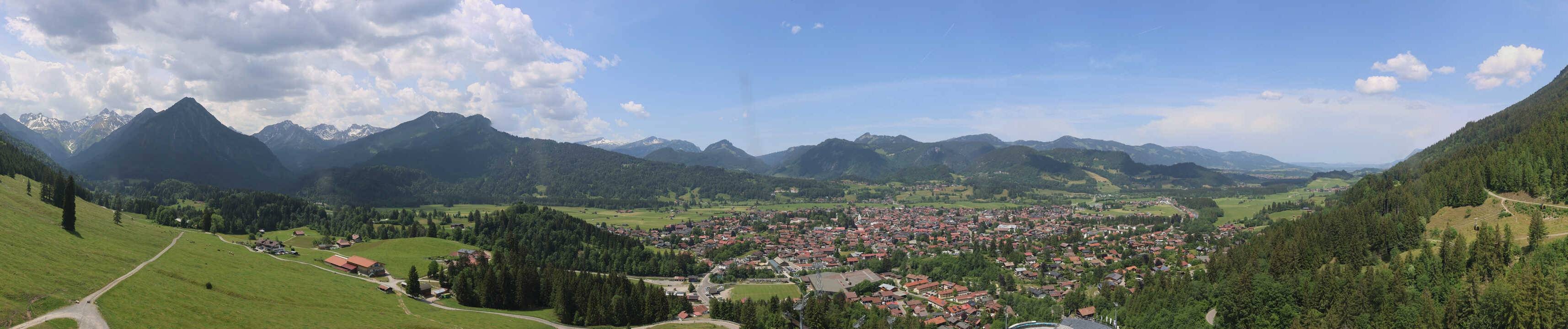 Archiv Foto Webcam Skisprungarena Oberstdorf