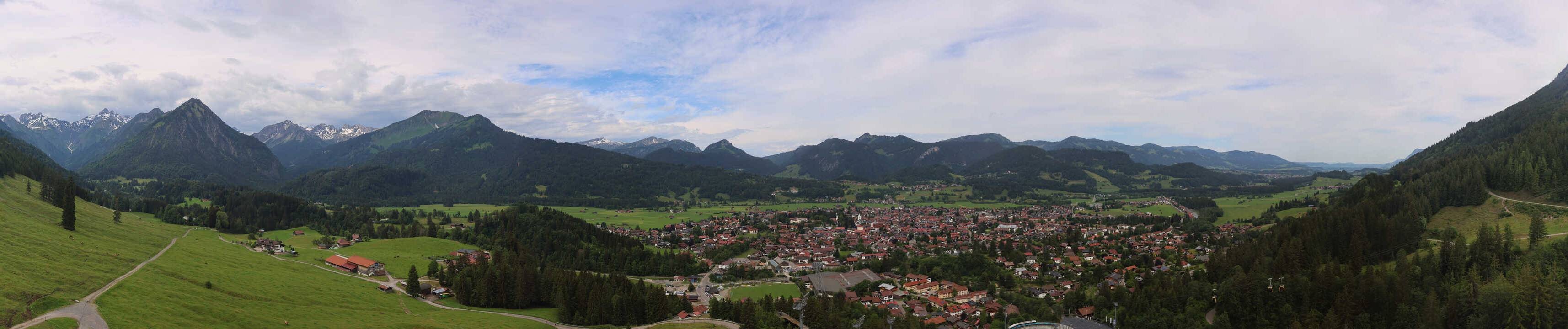 Archiv Foto Webcam Skisprungarena Oberstdorf