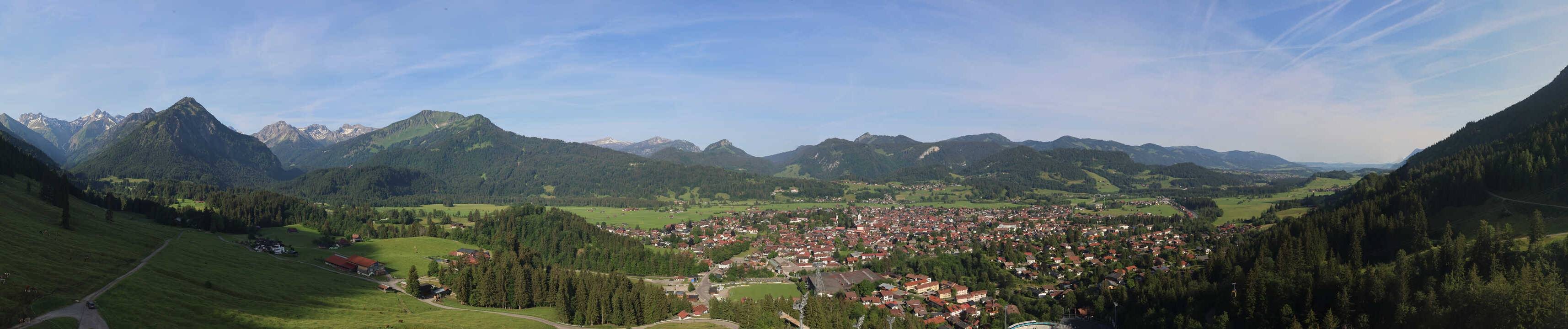 Archiv Foto Webcam Skisprungarena Oberstdorf