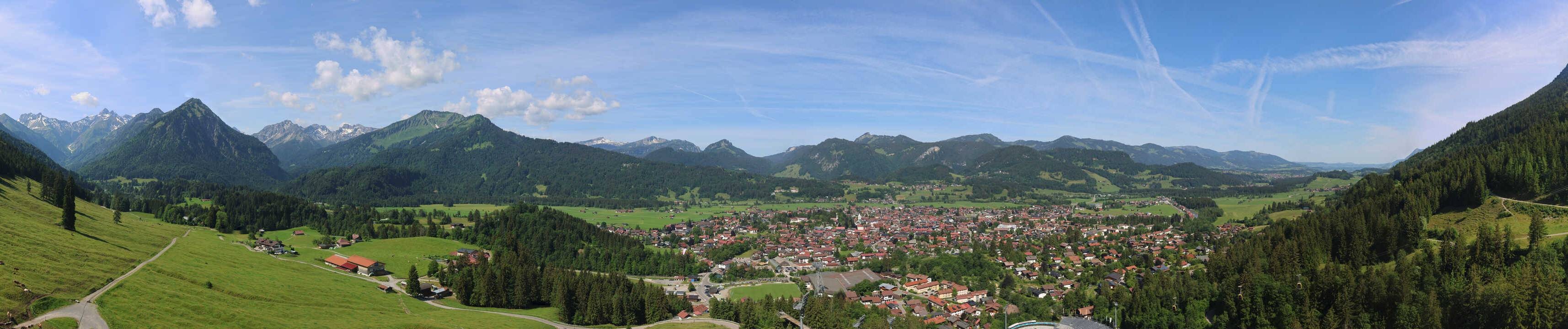 Archiv Foto Webcam Skisprungarena Oberstdorf