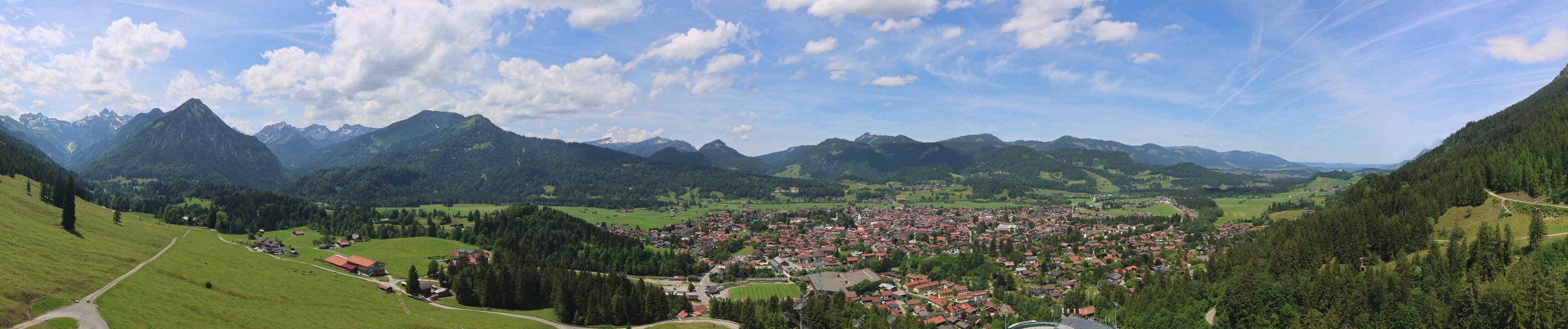 Archiv Foto Webcam Skisprungarena Oberstdorf