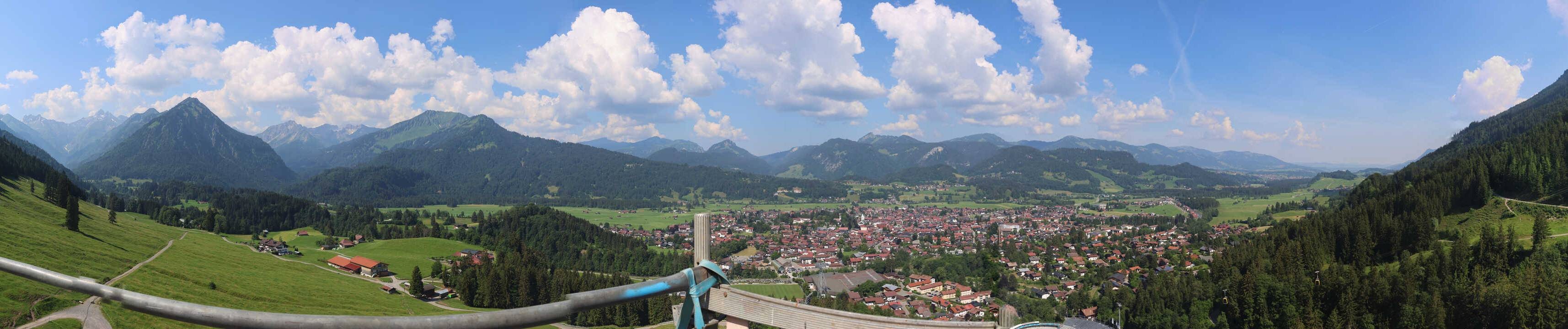 Archiv Foto Webcam Skisprungarena Oberstdorf