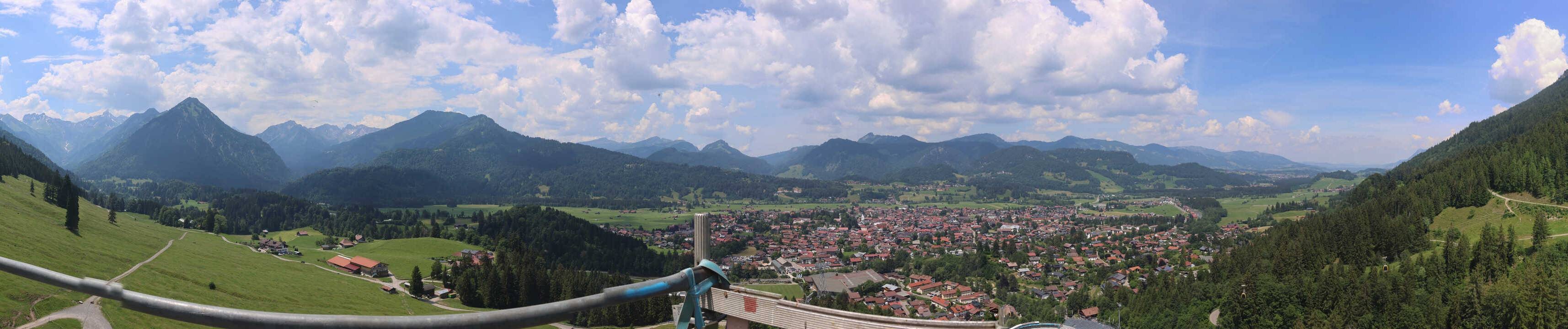 Archiv Foto Webcam Skisprungarena Oberstdorf