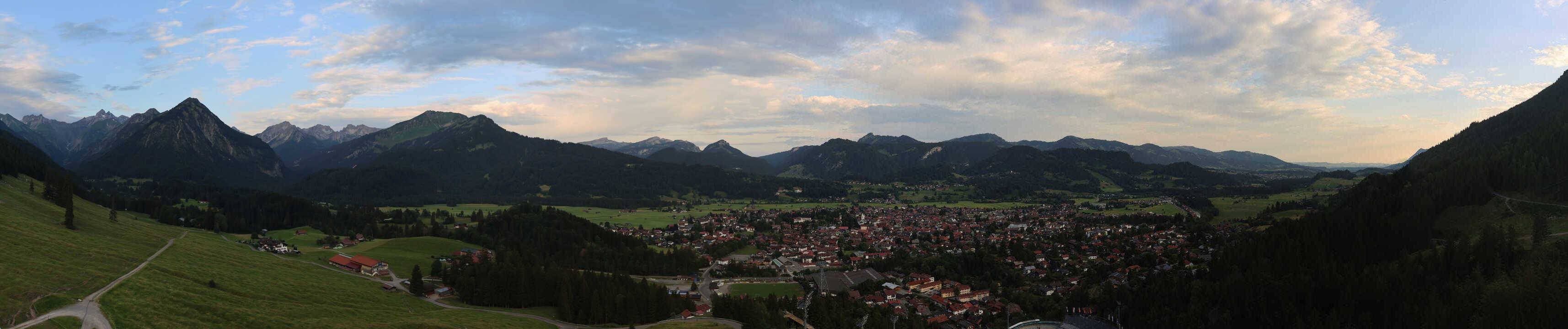 Archiv Foto Webcam Skisprungarena Oberstdorf