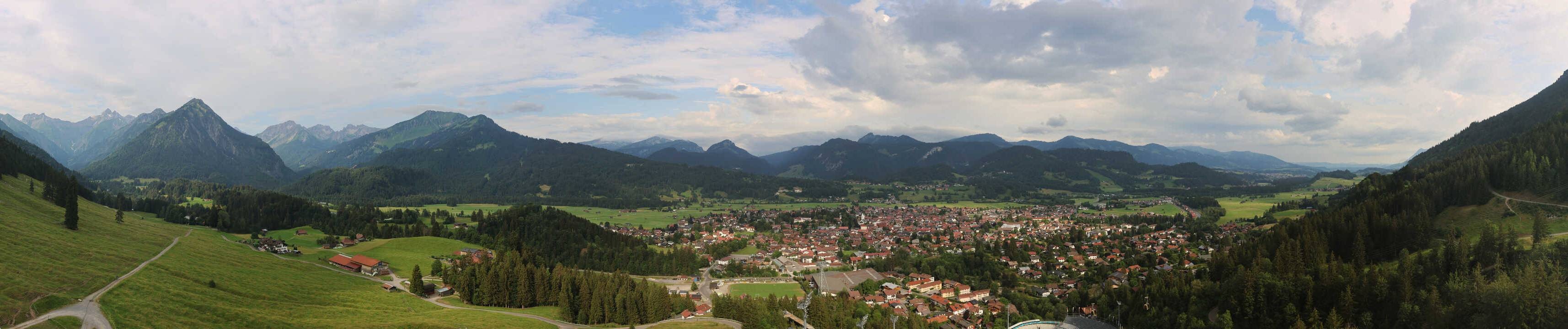 Archiv Foto Webcam Skisprungarena Oberstdorf