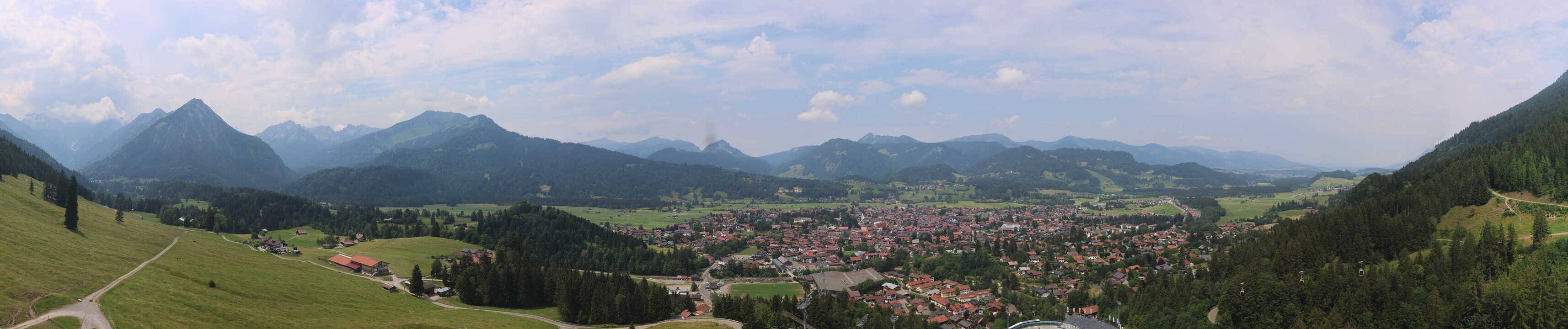Archiv Foto Webcam Skisprungarena Oberstdorf
