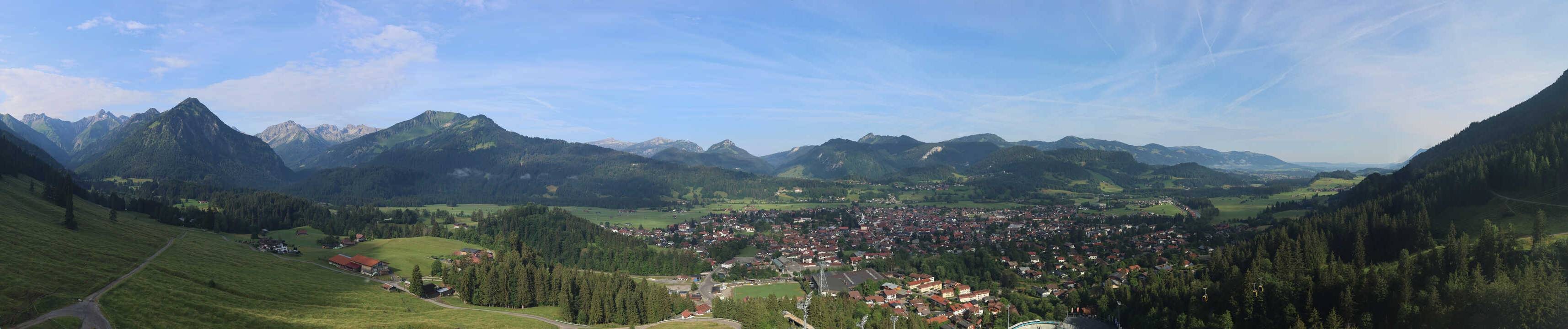 Archiv Foto Webcam Skisprungarena Oberstdorf
