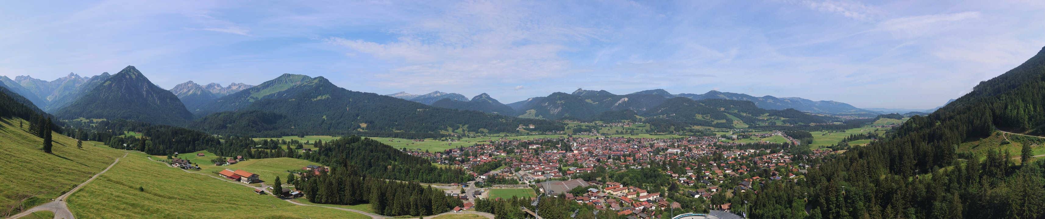 Archiv Foto Webcam Skisprungarena Oberstdorf