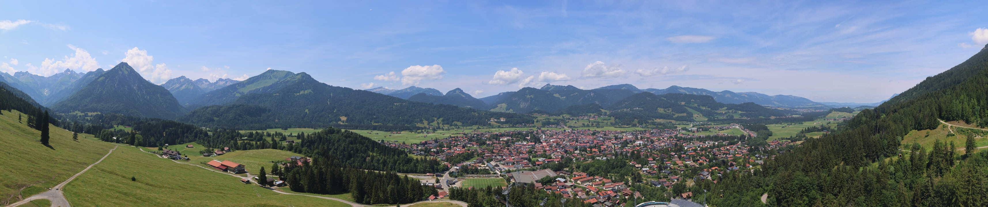 Archiv Foto Webcam Skisprungarena Oberstdorf