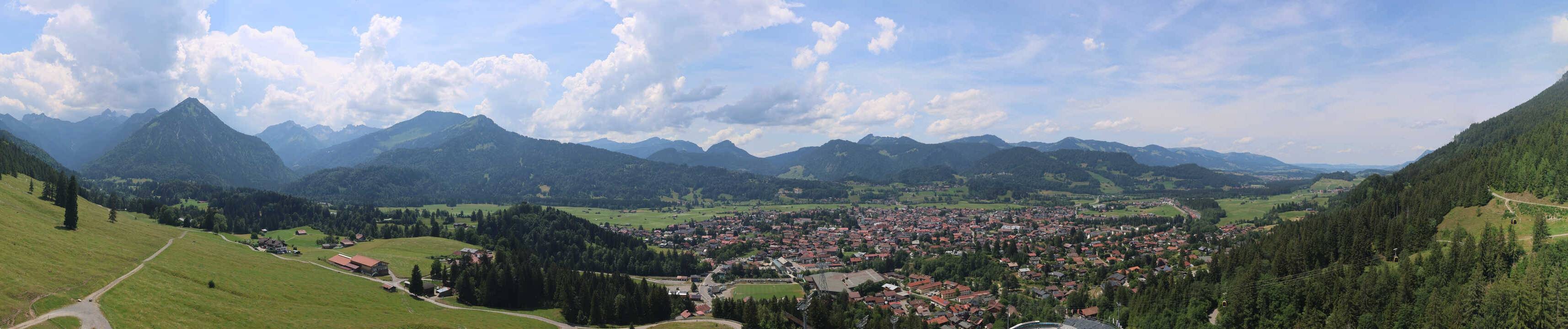 Archiv Foto Webcam Skisprungarena Oberstdorf
