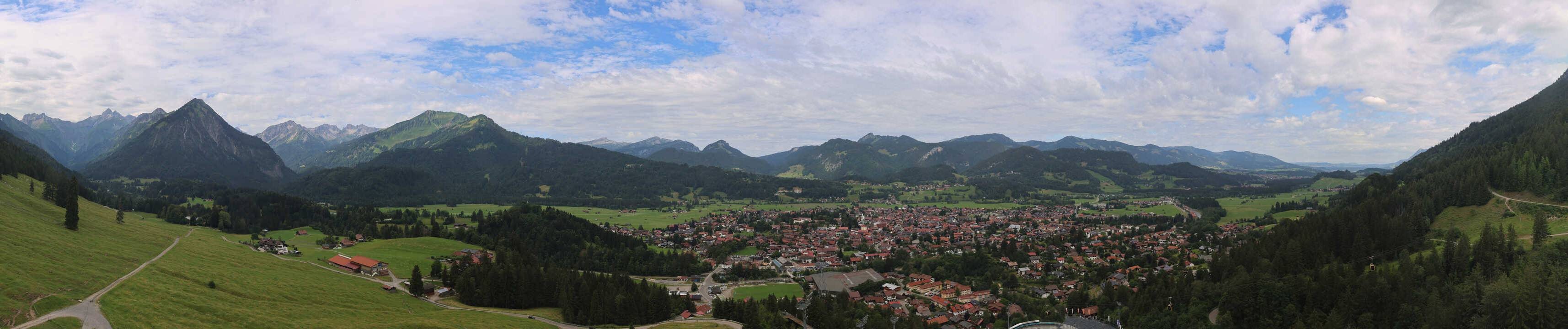 Archiv Foto Webcam Skisprungarena Oberstdorf