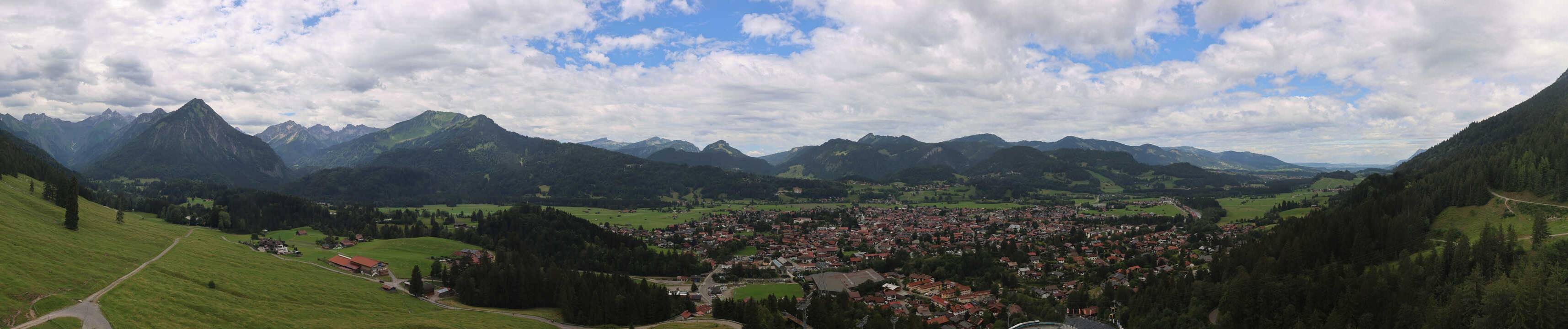 Archiv Foto Webcam Skisprungarena Oberstdorf