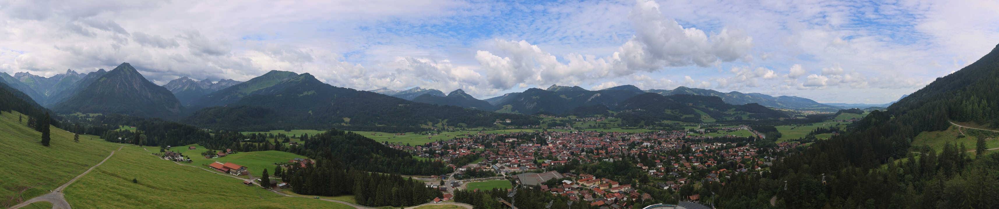 Archiv Foto Webcam Skisprungarena Oberstdorf