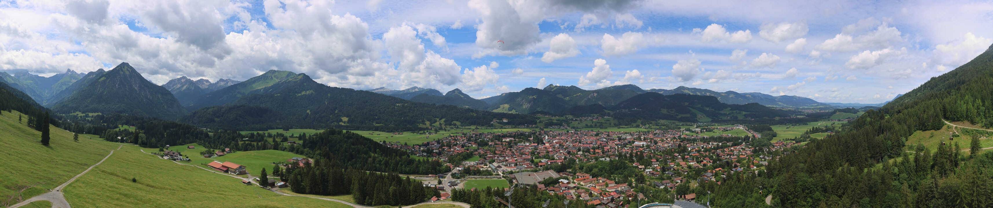 Archiv Foto Webcam Skisprungarena Oberstdorf