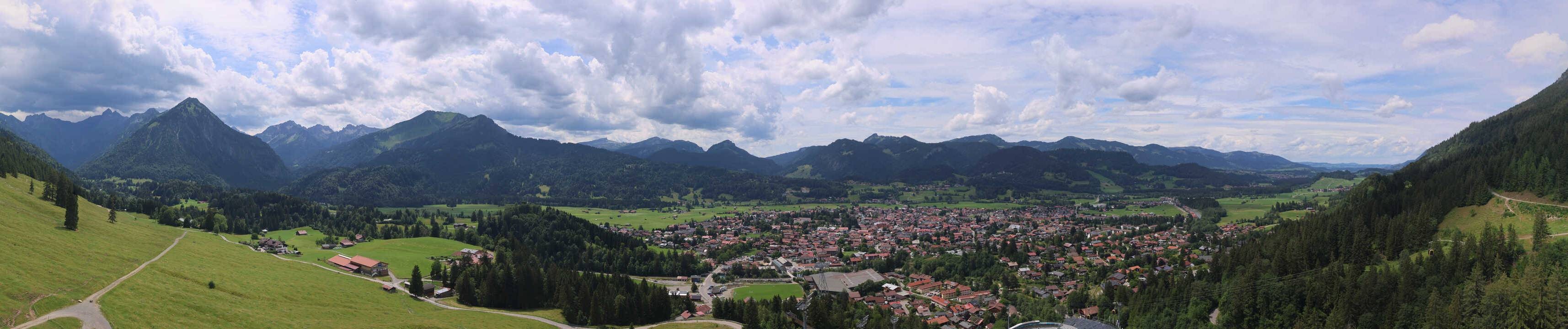 Archiv Foto Webcam Skisprungarena Oberstdorf