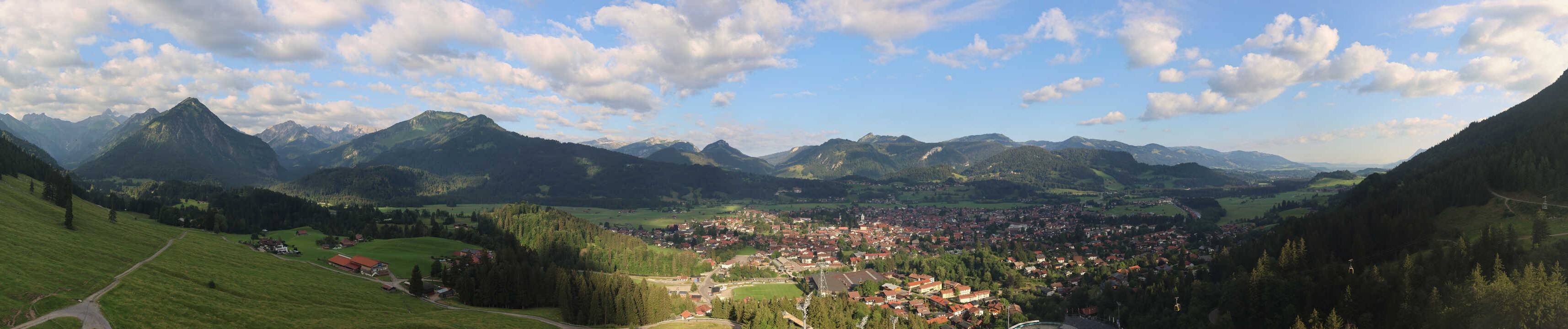 Archiv Foto Webcam Skisprungarena Oberstdorf