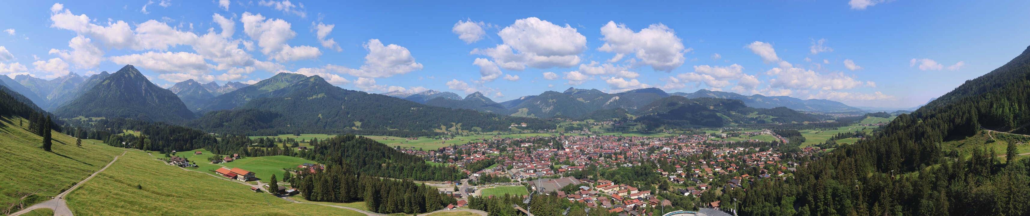 Archiv Foto Webcam Skisprungarena Oberstdorf