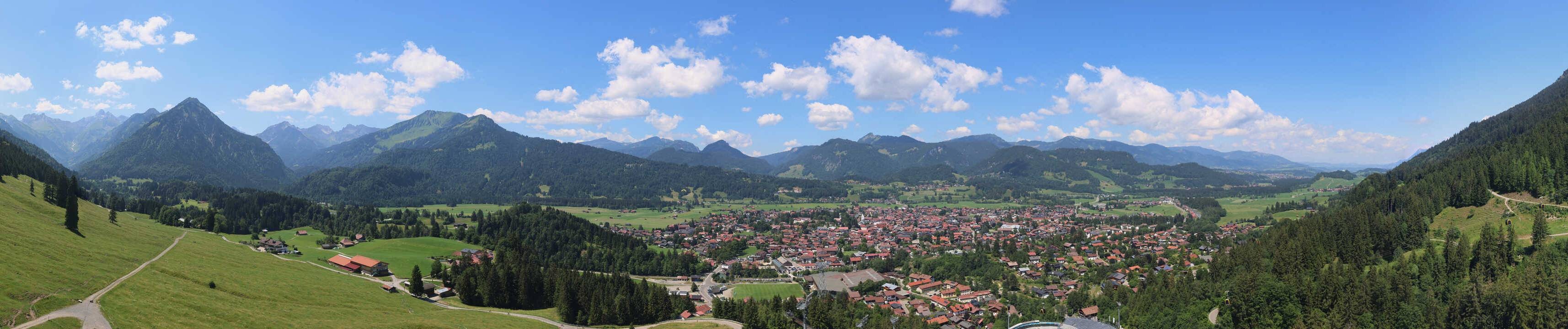 Archiv Foto Webcam Skisprungarena Oberstdorf