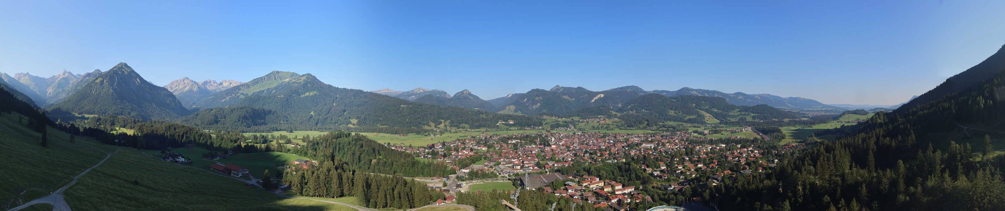 Archived image Webcam Oberstdorf: Ski Jumping Area