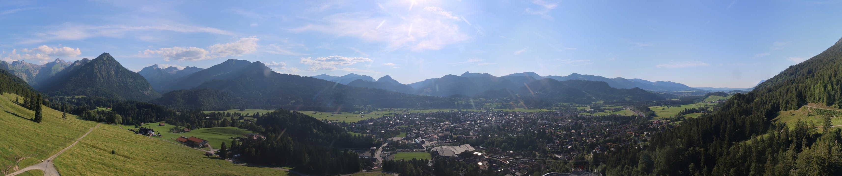 Archiv Foto Webcam Skisprungarena Oberstdorf
