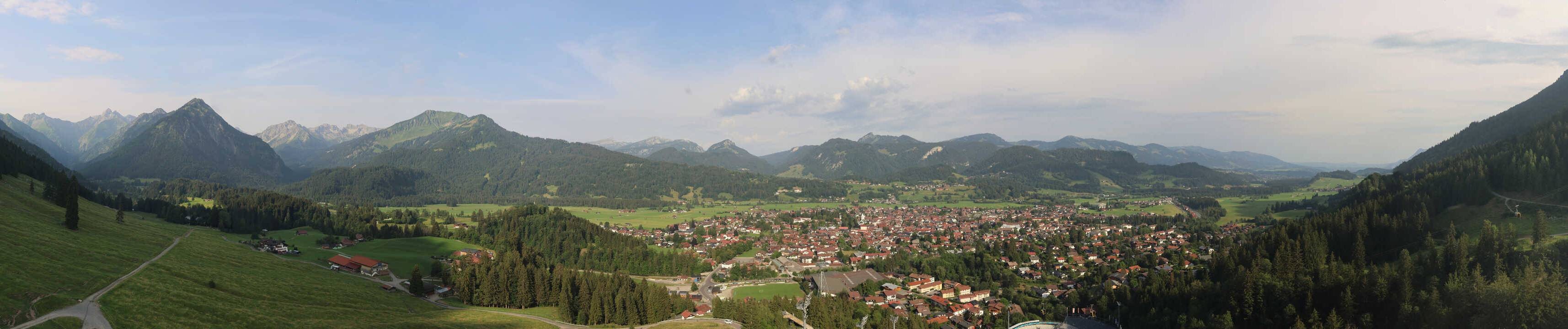 Archiv Foto Webcam Skisprungarena Oberstdorf